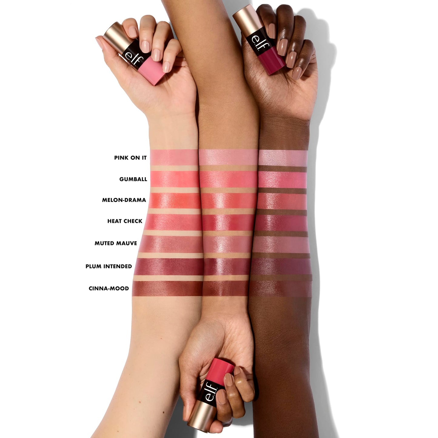 e.l.f. Soft Glam Cream Blush Stick, Buildable Cream Blush for A Natural Flush & Satin Finish, Made with Shea Butter, Vegan & Cruelty-Free, Melon Drama Beauty and Personal Care e.l.f.