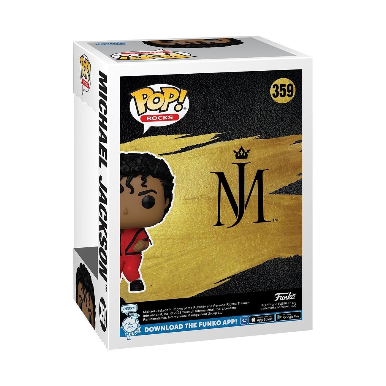 Funko POP! Rocks: Michael Jackson - (Thriller) - Collectable Vinyl Figure - Gift Idea - Official Merchandise - for Kids & Adults - Music Fans - Model…