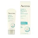 Aveeno Calm + Restore Daily Moisturizer Mineral Sunscreen with Broad Spectrum SPF 30, Lightweight All Day Moisture + UVA/UVB Sun Protection