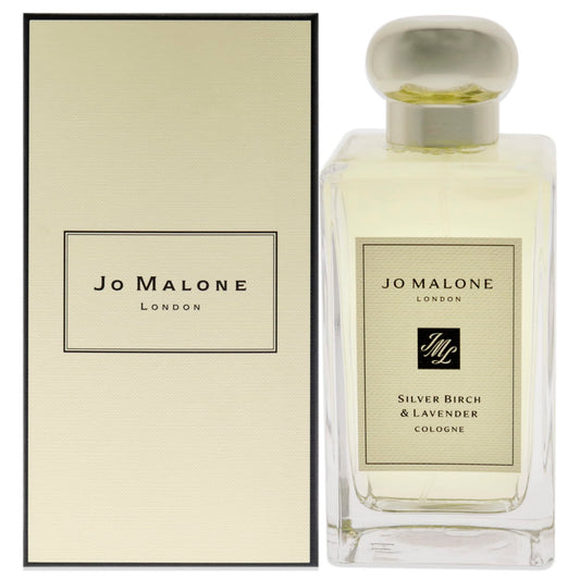 Jo Malone Silver Birch & Lavender Cologne Spray for Unisex, 3.4 Ounce