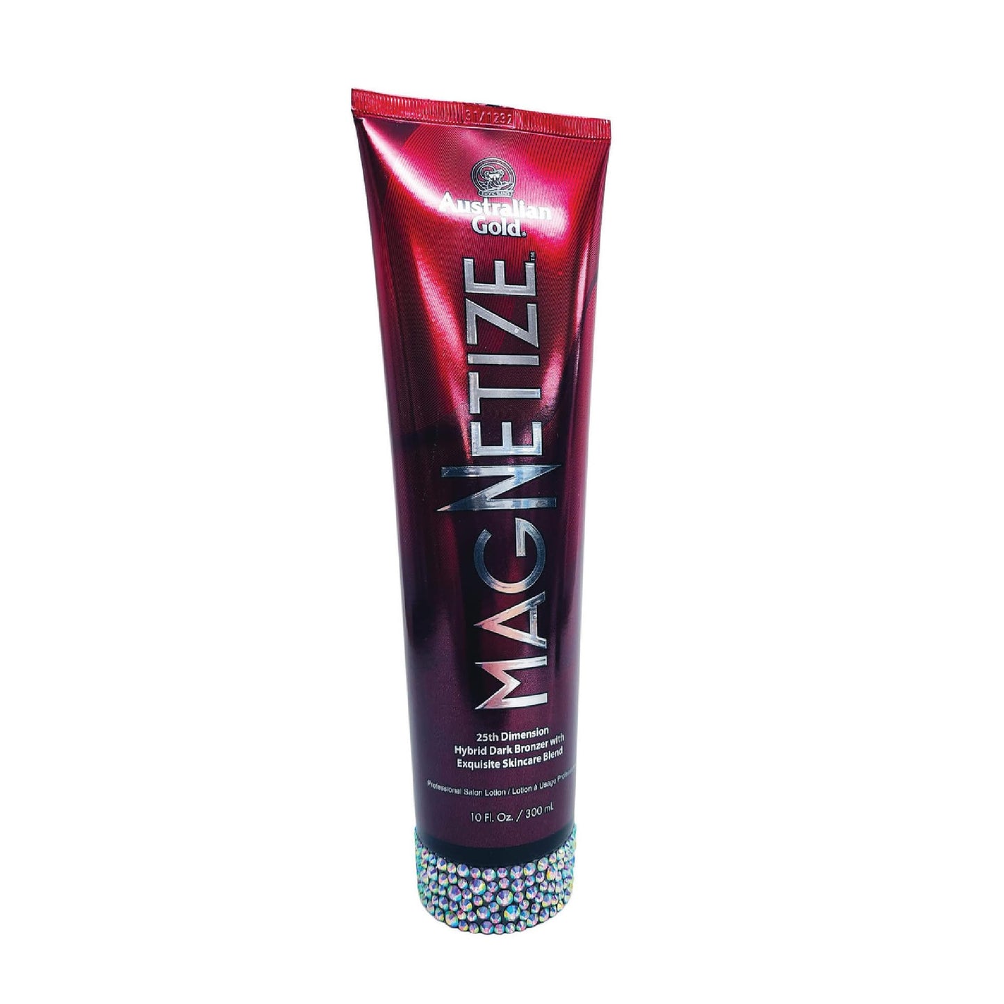 Australian Gold Magnetize 25th Dimension Hybrid Bronzer Tanning Lotion, 10 fl. oz, Red
