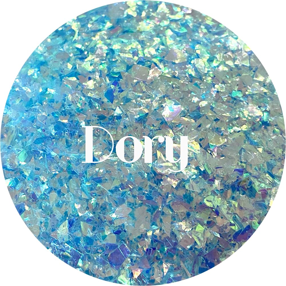 Blue Polyester Glitter | Craft Glitter | Glitter for Arts & Crafts | Tumblers | Cosmetics | Nails | Epoxy Resin Art | Slime | DIY | Body Glitter | 1