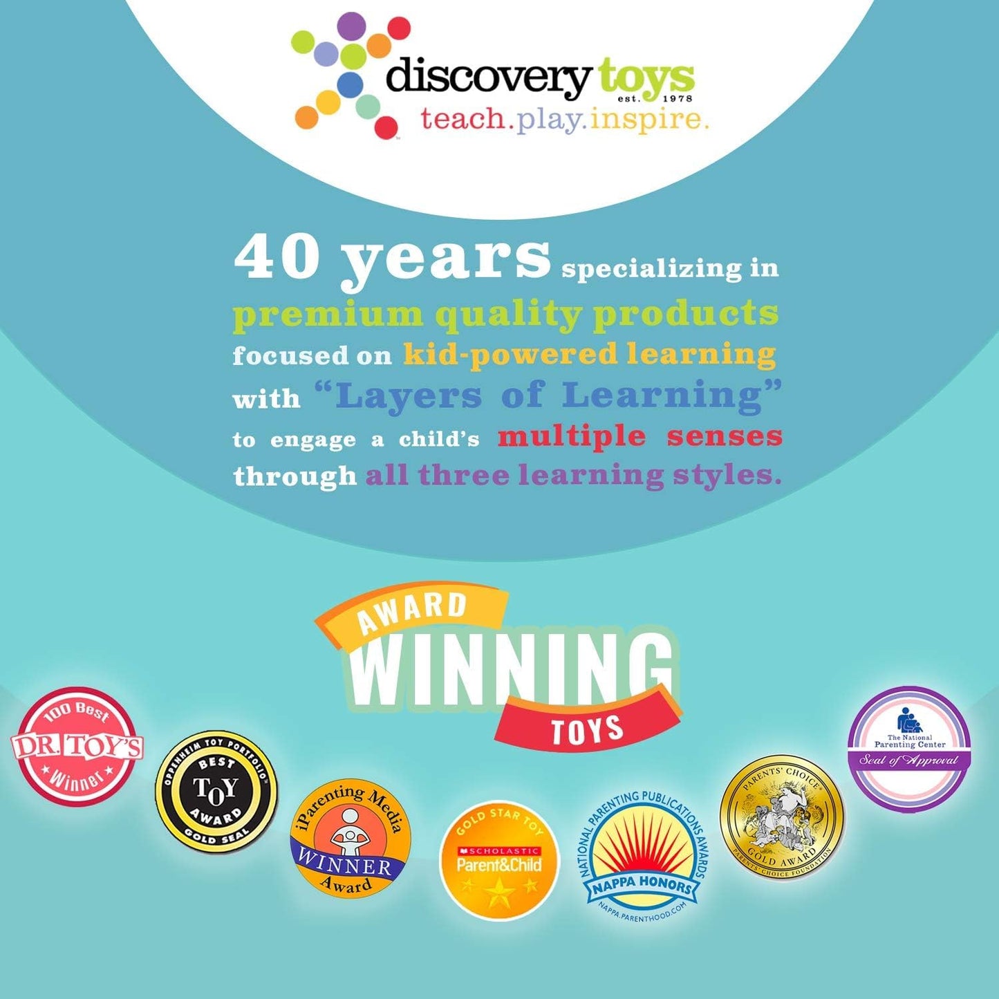 Discovery Toys MARBLEWORKS Marble Run Starter – STEM Educational Building Blocks for Kids Ages 5+, Learning & Development Toy