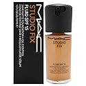 Studio Fix Fluid SPF 15 24Hr Matte Foundation Plus Oil Control -NC45 by MAC for Women - 1 oz Foundation