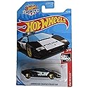 Hot Wheels 2019 HW Rescue 2/10 Lamborghini Countach Police Car (Black) Walmart Exclusive Month Card