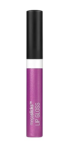 wet n wild MegaSlicks Lip Gloss, Ultra-Glossy, Vitamin-E Enriched, Ultra-Gloss High Shine Moisturizing, Cruelty-Free & Vegan - Crystal Clear