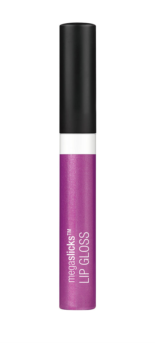 wet n wild MegaSlicks Lip Gloss, Ultra-Glossy, Vitamin-E Enriched, Ultra-Gloss High Shine Moisturizing, Cruelty-Free & Vegan - Lowkey Pink