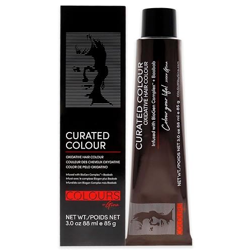 Colours By Gina Curated Colour - 3.22-3VV Intense Dark Violet Brow by Colours By Gina for Unisex - 3 oz Hair Color