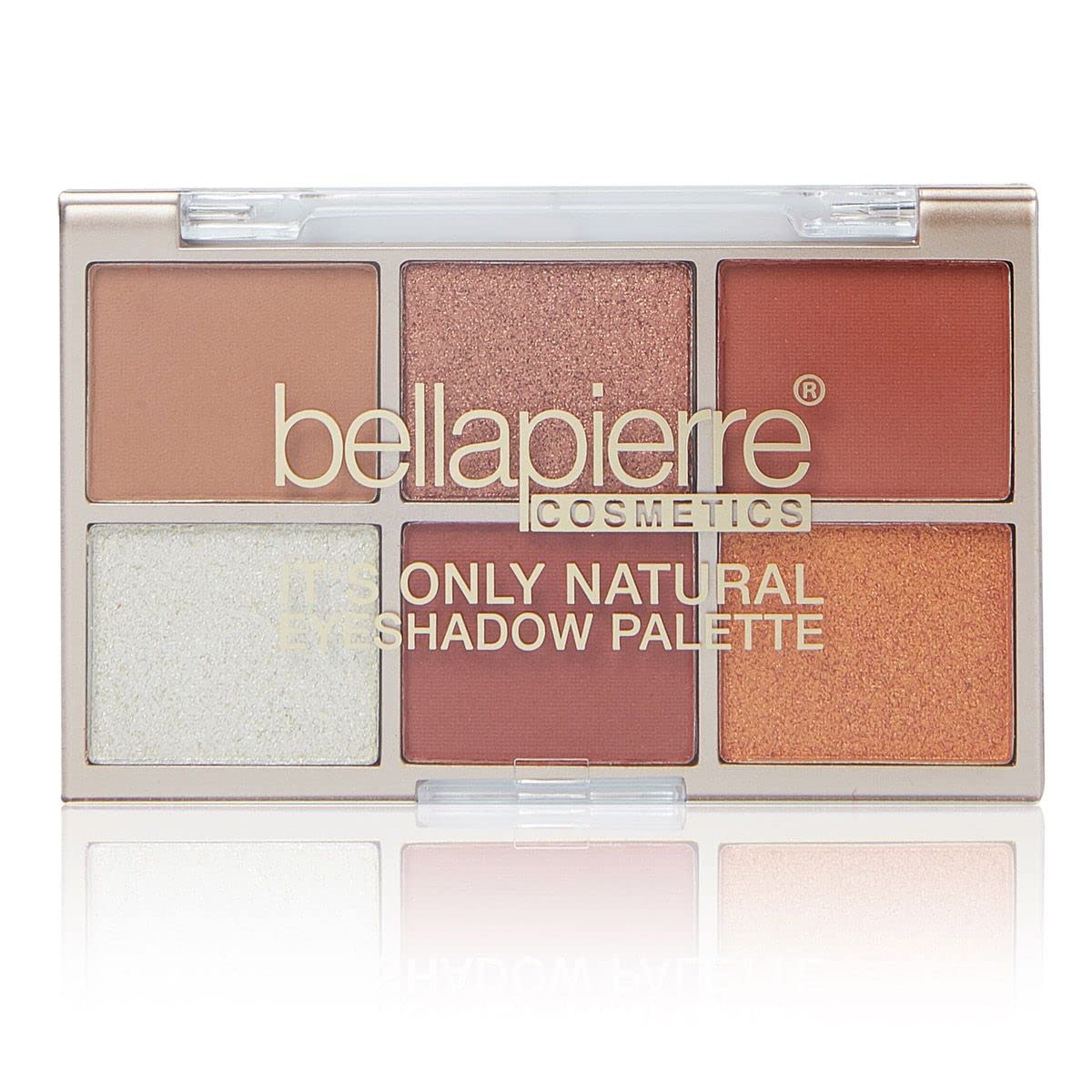 bellapierre It’s Only Natural Eyeshadow Palette | Highly Pigmented, Long Lasting, and Blendable | Matte & Shimmer Shades | Hypoallergenic