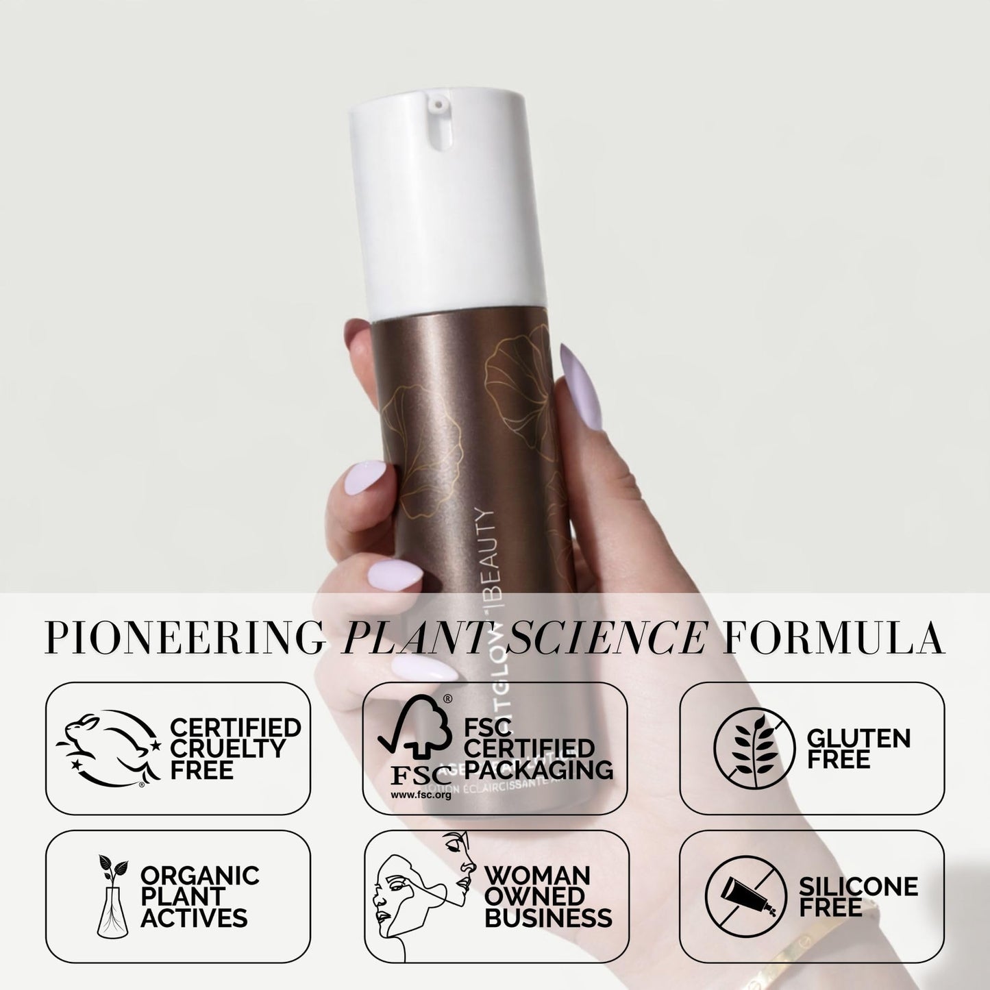 FITGLOW Beauty Age Clear Lotion | Plant-Powered Vitamin C & Dragon Fruit Moisturizer | Anti-Aging for Clear Skin, Blemish Defense & Pore Refining |
