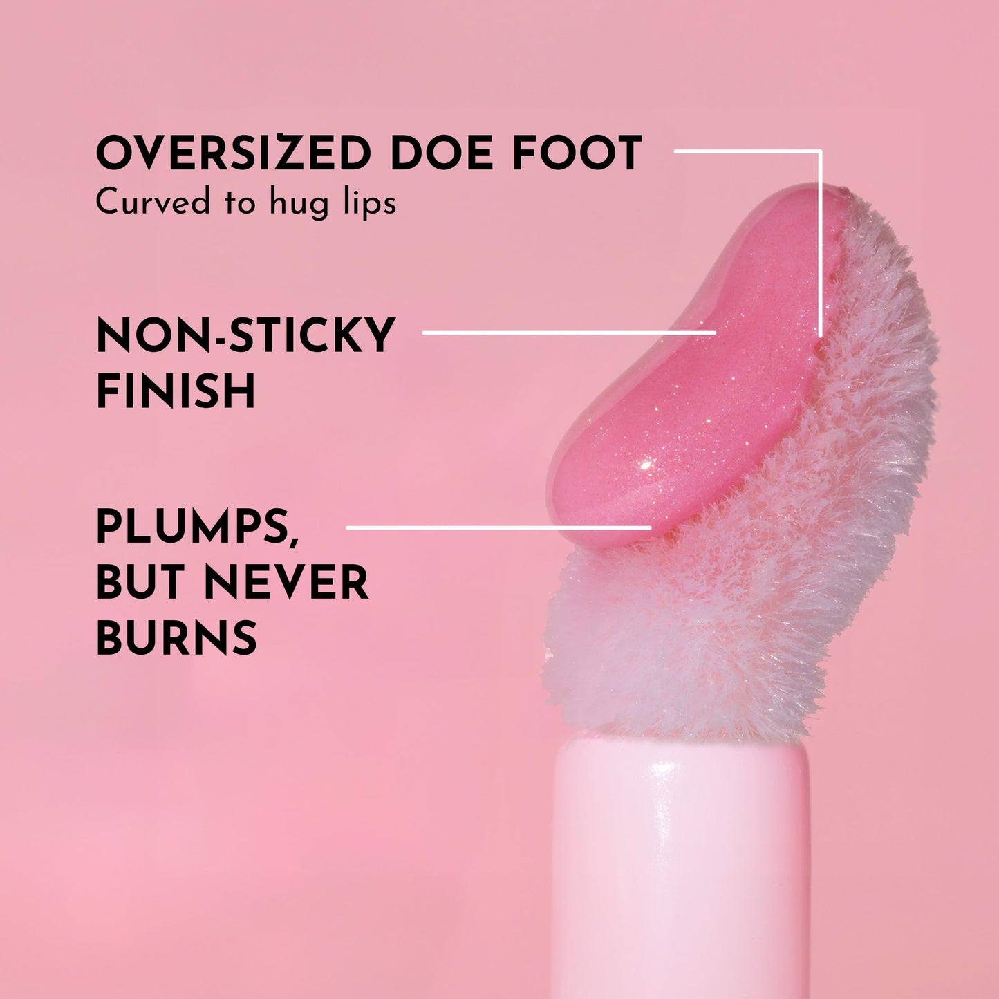 Lawless Forget the Filler Lip Plumping Line Smoothing Gloss - Daisy Girl - Premium Volumizing Lip Gloss with Natural Ingredients Designed to Plump