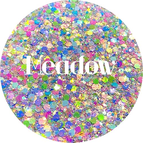 Purple Polyester Glitter | Craft Glitter | Glitter for Arts & Crafts | Tumblers | Cosmetics | Nails | Epoxy Resin Art | Slime | DIY | Body Glitter | 1