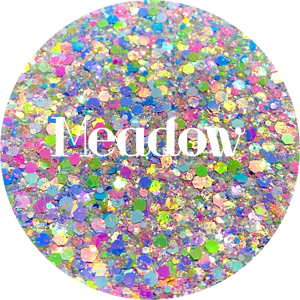 Purple Polyester Glitter | Craft Glitter | Glitter for Arts & Crafts | Tumblers | Cosmetics | Nails | Epoxy Resin Art | Slime | DIY | Body Glitter | 1