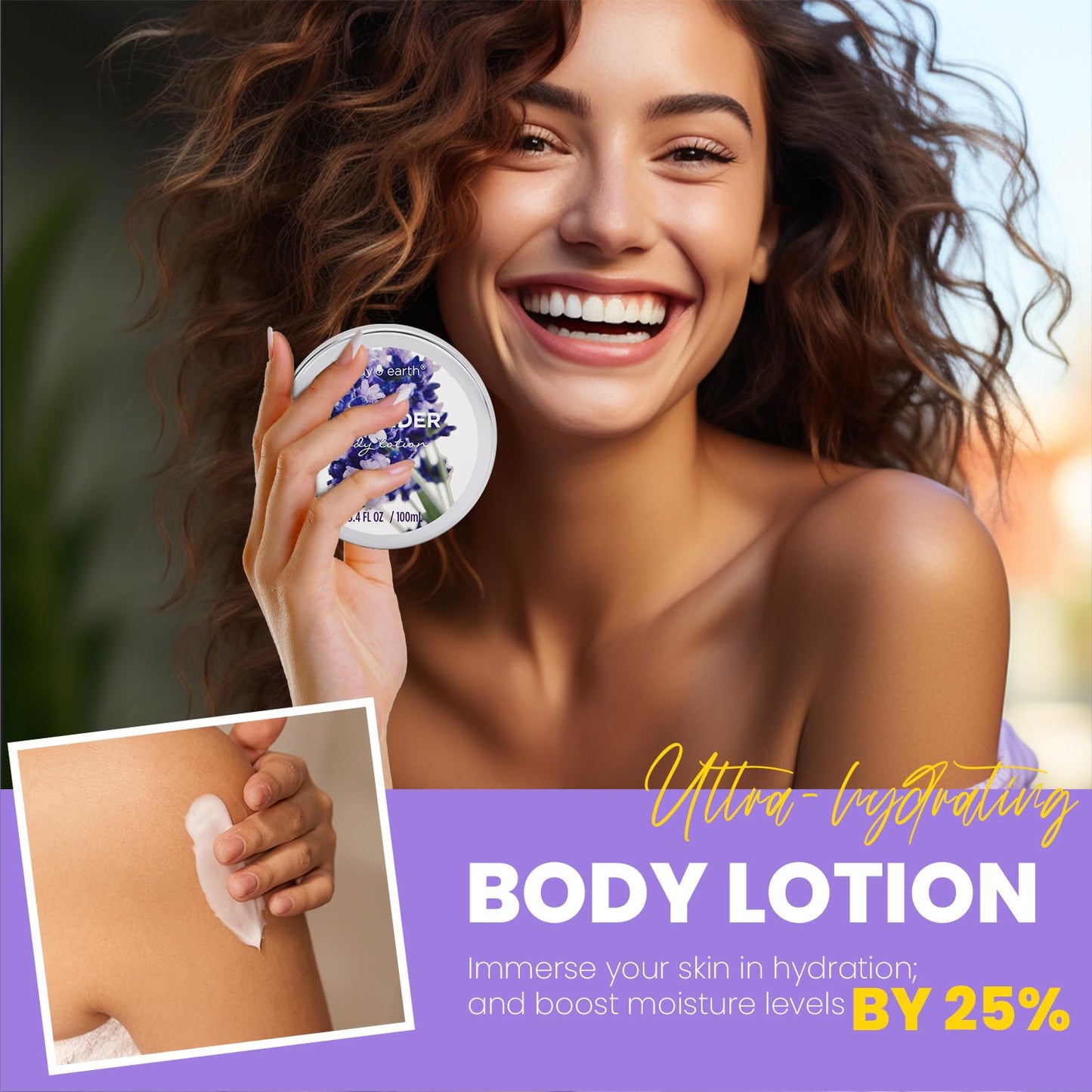Gift Set for Women Body & Earth Gifts Set Lavender Gift Baskets For Women Bath Sets with Bubble Bath Body Lotion Scented Candle Mother‘s Day Gifts