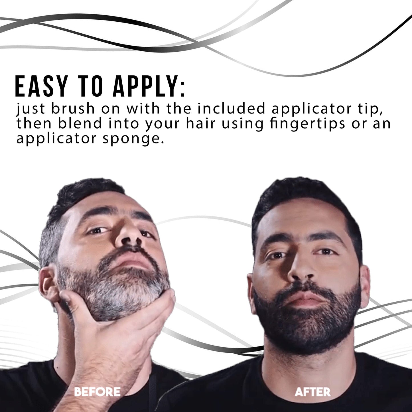 Hairatin Premium Root Touch Up | Cover Up Gray Hairs & Roots | Works Instantly & Water Resistant | Thicker Looking Hairlines Between Salon Trips |