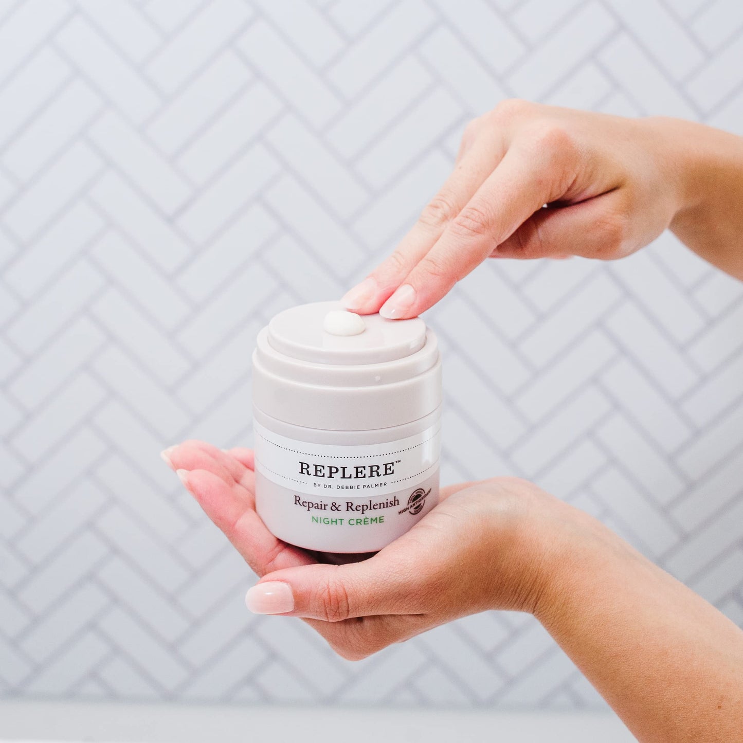 Replere - Repair & Replenish All Natural Moisturizing Night Crème - Reduce wrinkles, Dark Spots & Fine lines -1.7 OZ