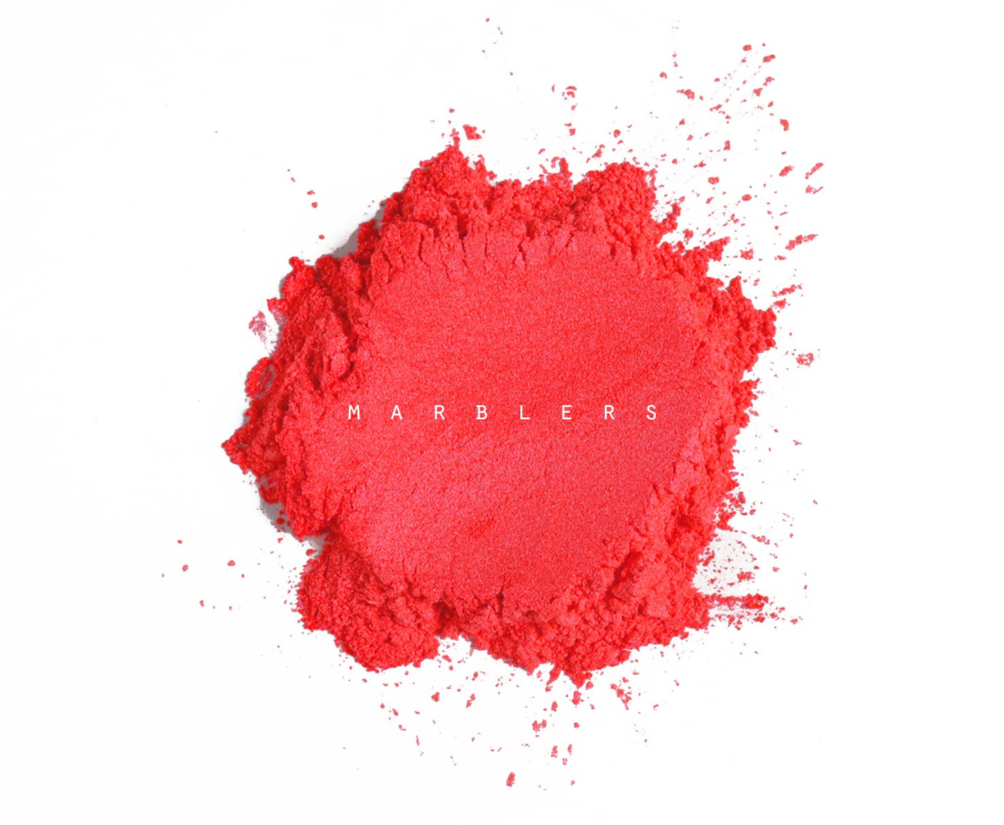 MARBLERS Fine Synthetic Mica Powder [Bubbly Pink] 0.11oz (3g) | Highly Pigmented | Non-Toxic, Vegan, Cruelty-Free | Lip Gloss, Lipstick, Bath Bomb