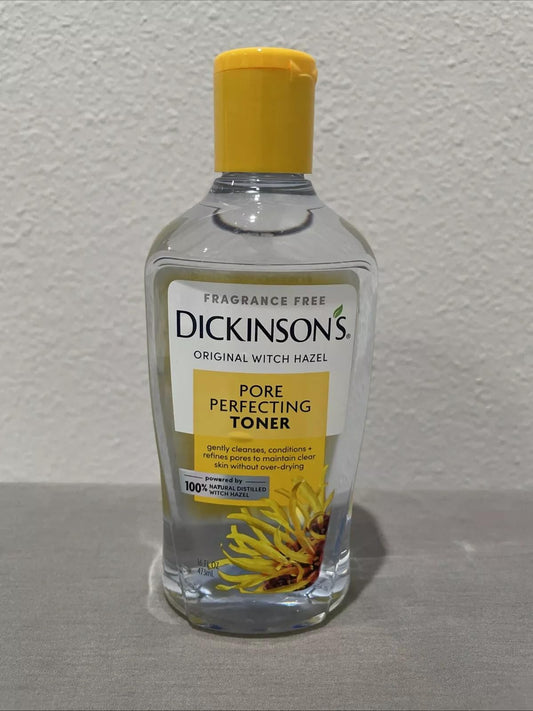 Dickinson's Original Witch Hazel Pore Perfecting Toner, 100% Natural, 16 Ounce Fragrance Free
