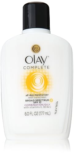 Olay Complete All Day Moisturizer with Sunscreen Broad Spectrum SPF 15, 6 Fluid Ounce
