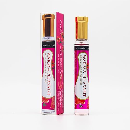 Esha Body & Hair Perfume Mist - Eau de Parfum for Women - Infused with Betaine - Sweet Strawberrys, Nectarine with Golden Amber, Vanilla, and Caramel Beauty & Personal Care Esha