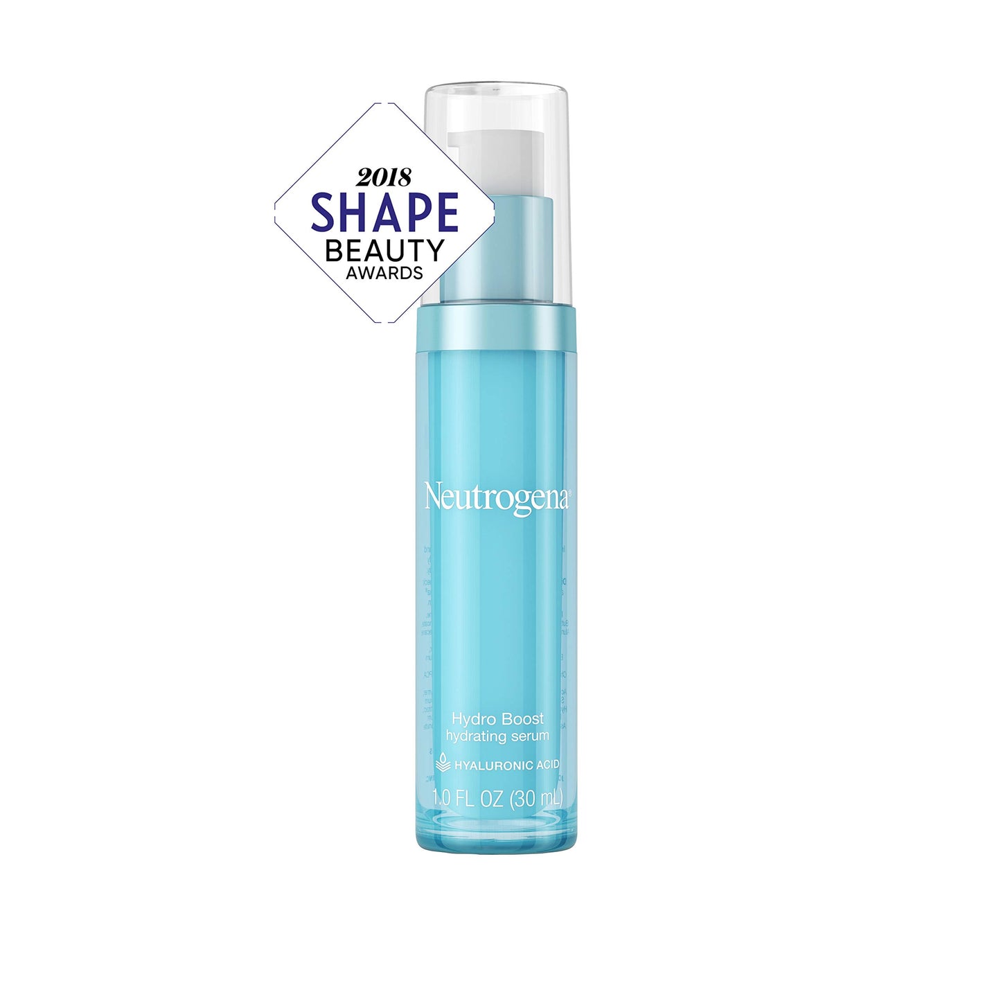 Neutrogena Hydro Boost Hydrating Hyaluronic Acid Serum, Oil-Free and Non-Comedogenic Face Serum Formula for Glowing Complexion, Oil-Free