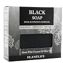 Plantlife Black Bar Soap - Moisturizing and Soothing Soap for Your Skin - Hand Crafted Using Plant-Based Ingredients - Made in California 4.5oz Bar