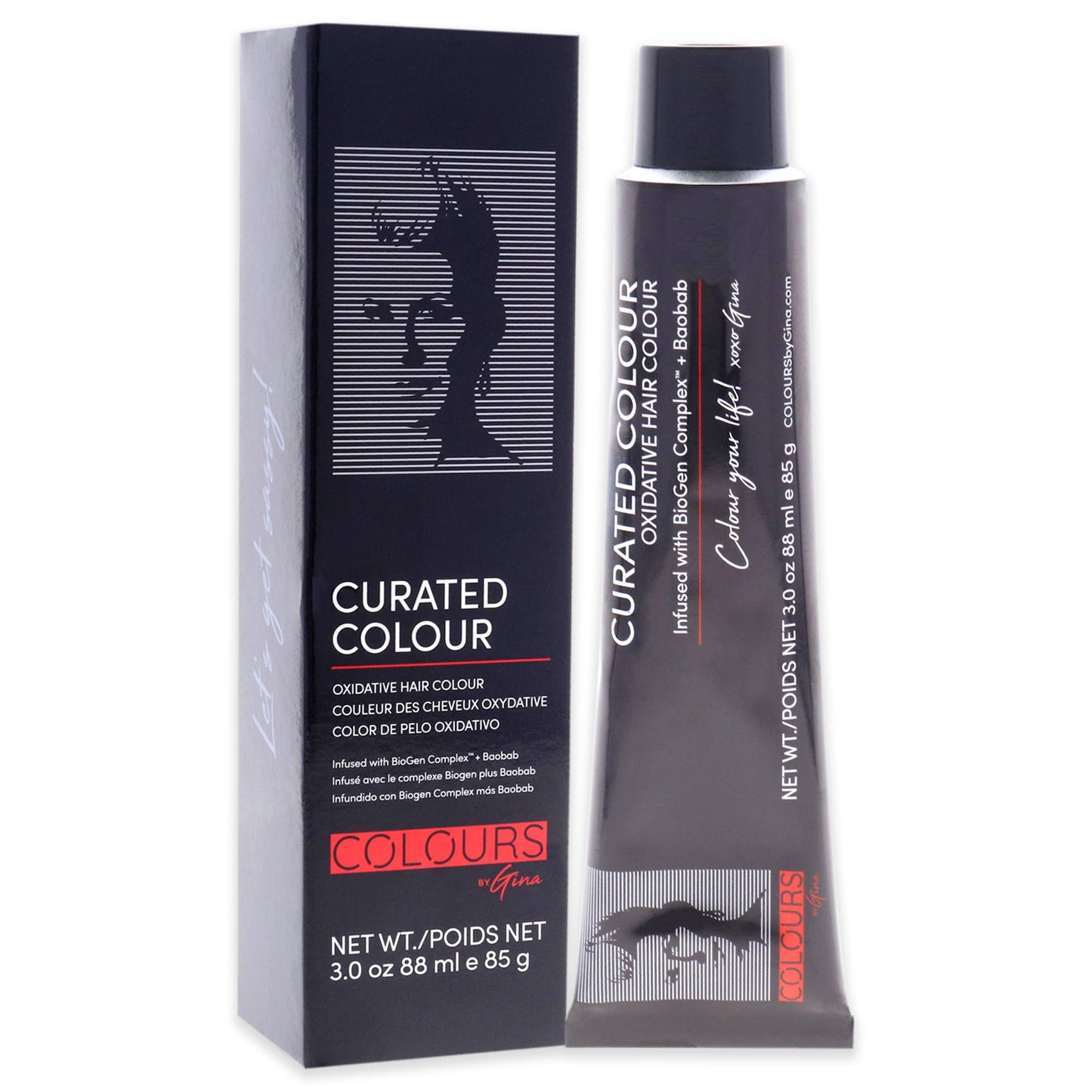 Colours By Gina Curated Colour - 10.1-10B Extra Light Cool Blonde by Colours By Gina for Unisex - 3 oz Hair Color