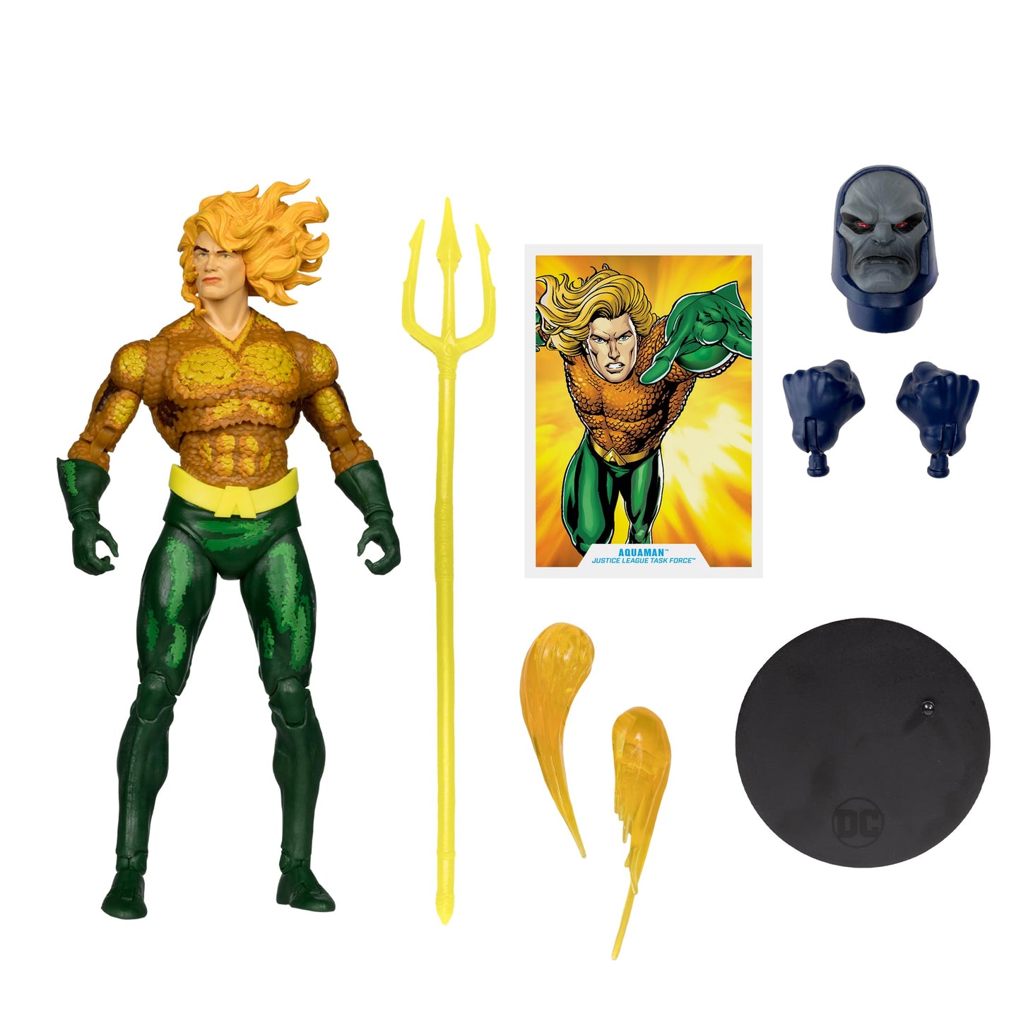McFarlane Toys - DC Multiverse Aquaman (Justice League Task Force) 7in Build-A Figure
