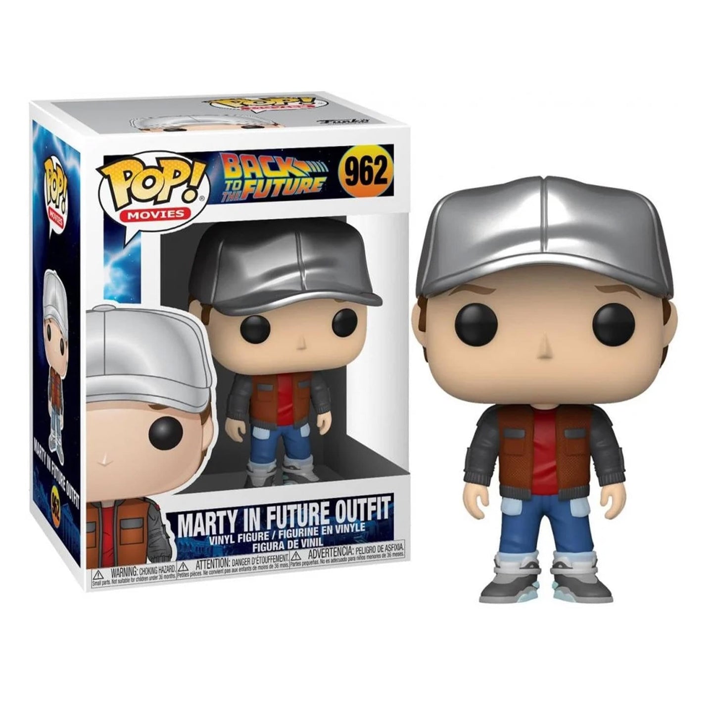 Funko Pop! Movies: Back to The Future - Marty in Future Outfit