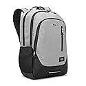 Solo New York Laptop Backpack for Women & Men -Carry On Bookbag for Travel & Work, Lightweight Bag, Side Mesh Pockets, Padded Straps, Fits 15.6" Computer - Region, Grey