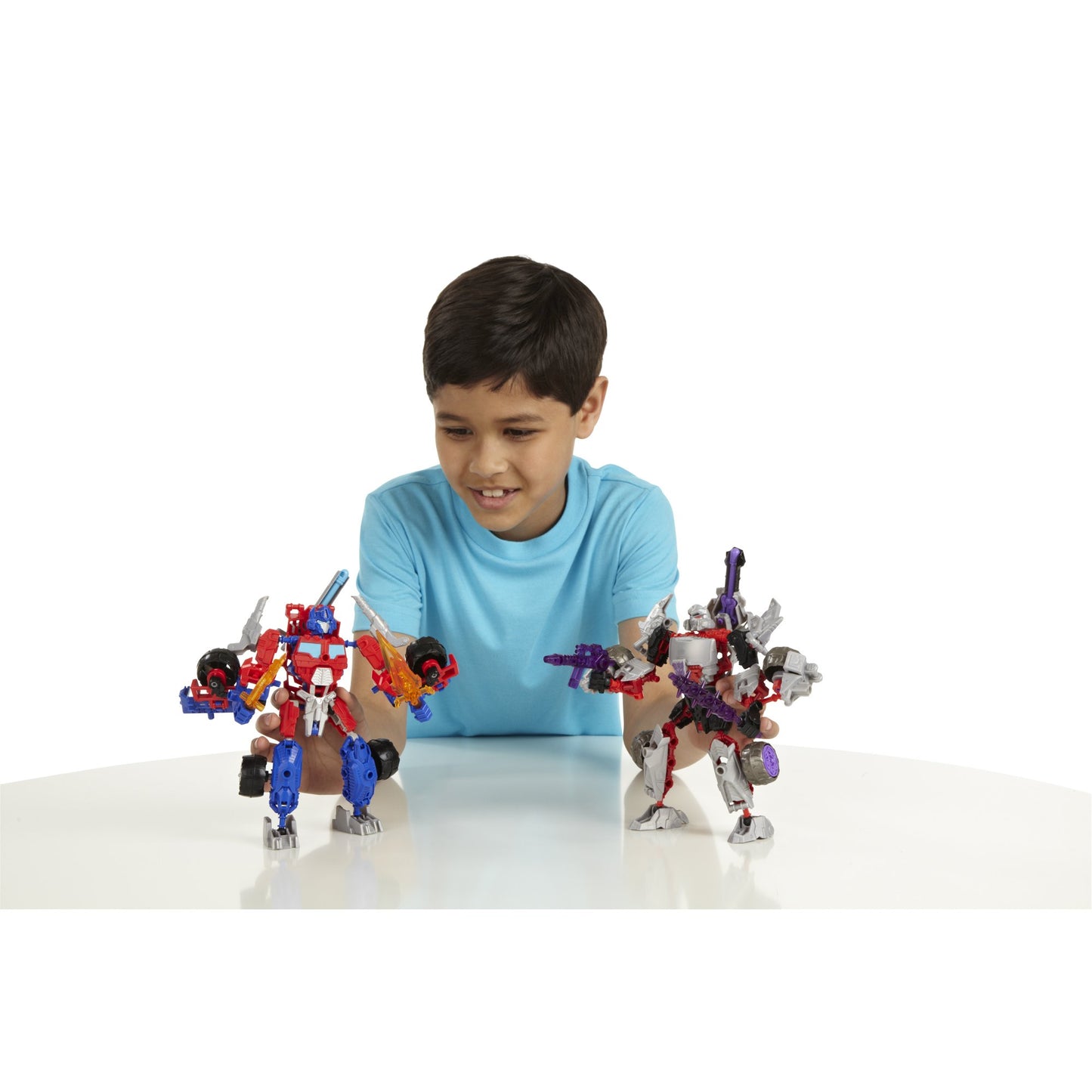Transformers Construct-A-Bots Optimus Prime Vs. Megatron Construction Set