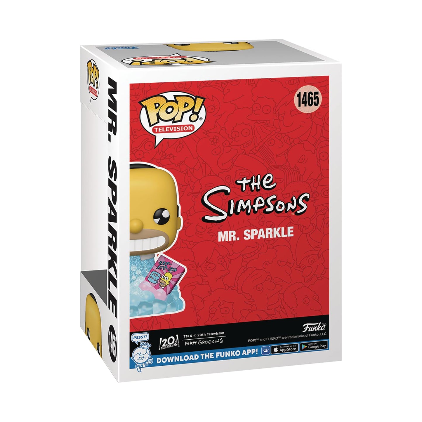Pop! TV: The Simpsons - Mr. Sparkle (Diamond Glitter) Previews Exclusive Vinyl Figure