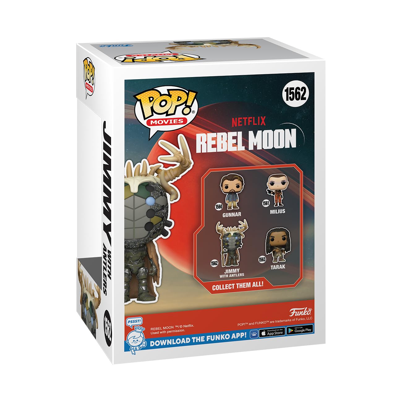 Funko POP! Movies: Rebel Moon - Collectable Vinyl Figure - Gift Idea - Official Merchandise - for Kids & Adults - Movies Fans - Model Figure…