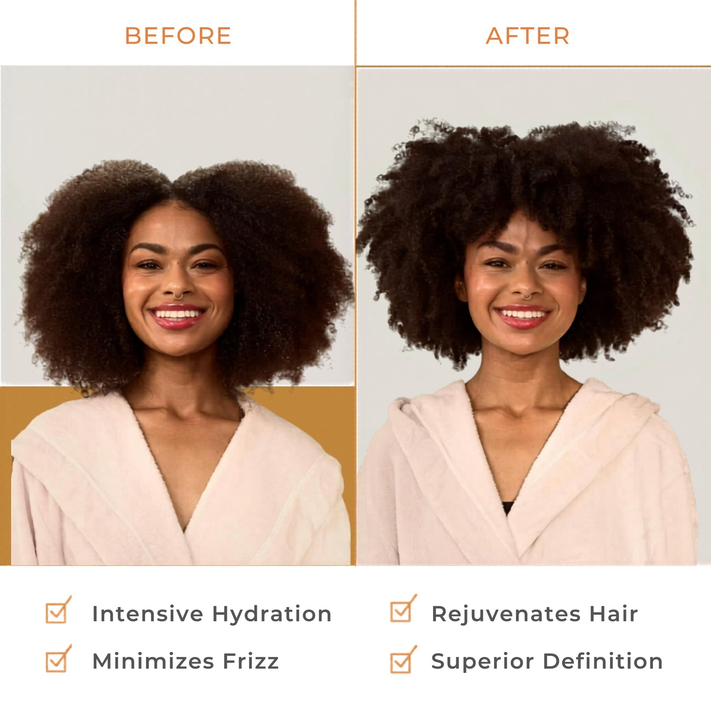 Hairitage Gentle Daily Moisture Shampoo and Conditioner Set - Split End + Bond Strengthening for Dry, Damaged Hair with Jojoba Oil - Anti-Frizz