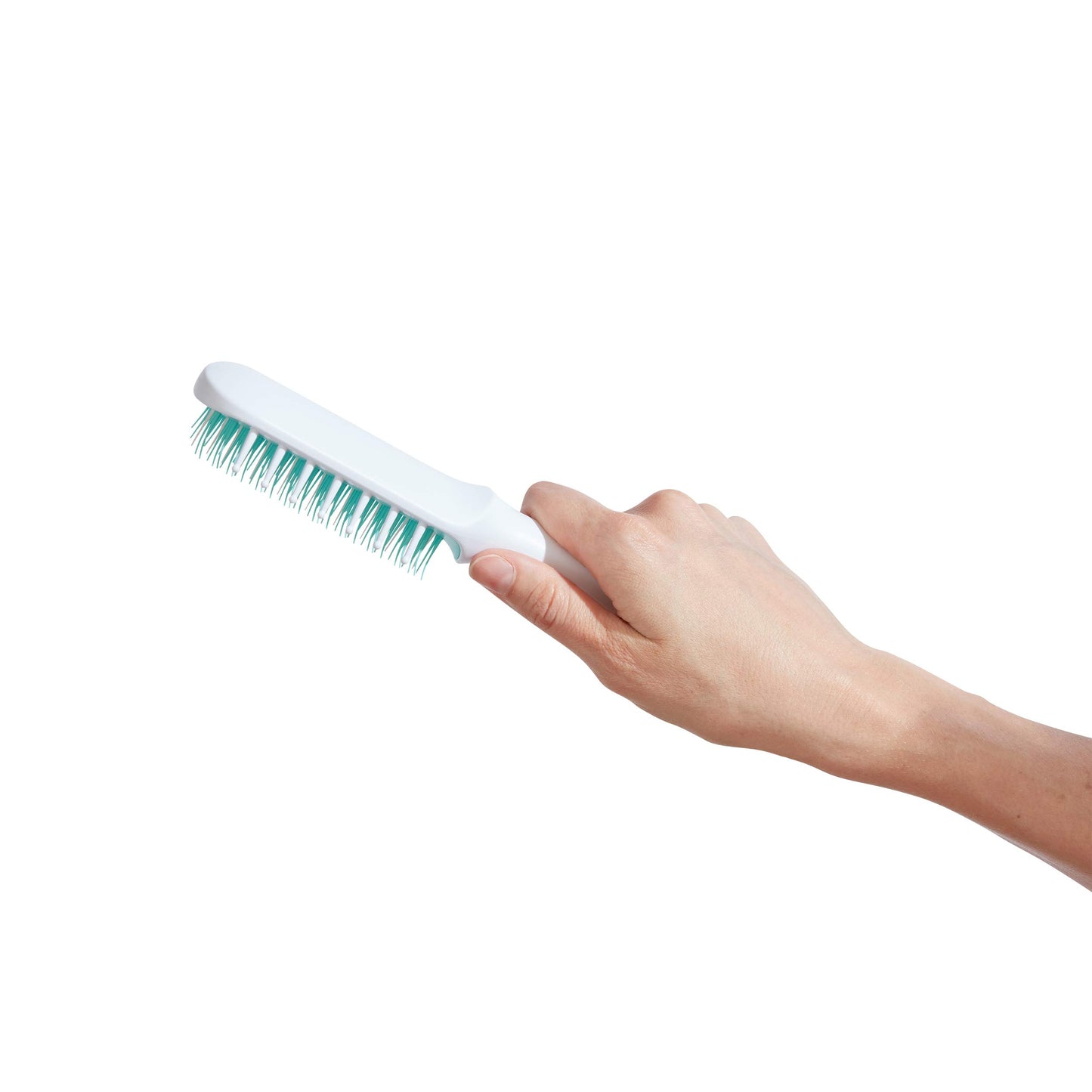 Frida Baby Detangling Hairbrush for Thick or Curly Hair, Toddler Hairbrush, Detangler Brush for Kids, Wide-Tooth Comb & Bristle Combo, Loosens Knots Beauty and Personal Care Frida