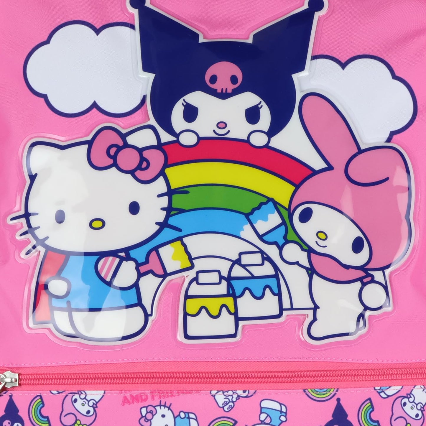 AI ACCESSORY INNOVATIONS Sanrio Backpack Hello Kitty and Friends Kuromi My Melody 16" School Bookbag