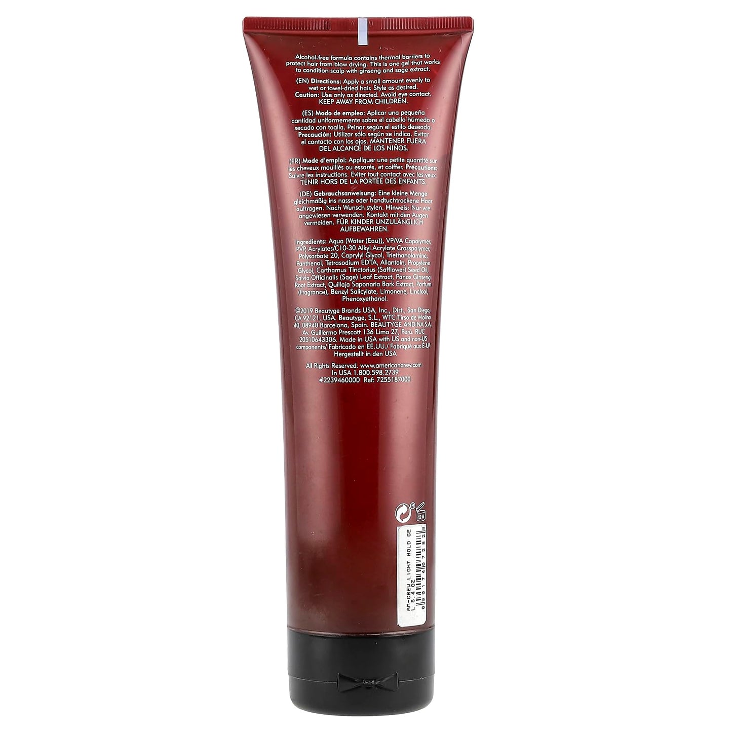 American Crew Light Hold Gel, 8.4 Ounce