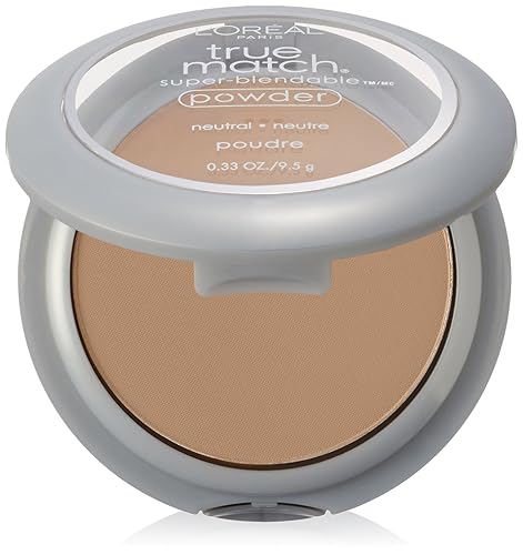 L'Oréal Paris True Match Super-Blendable Powder, Classic Ivory, 0.33 oz.