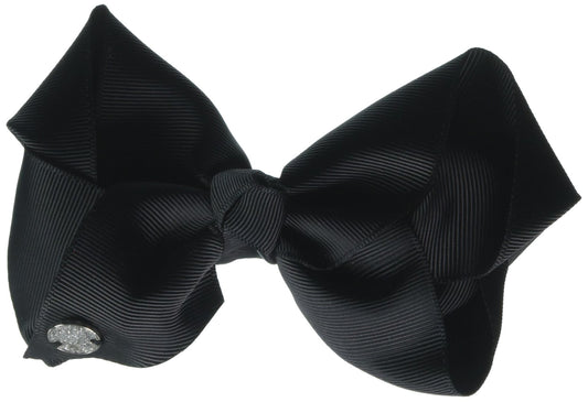 JoJo Siwa Girls Siwa Basic Bow, Black, One Size