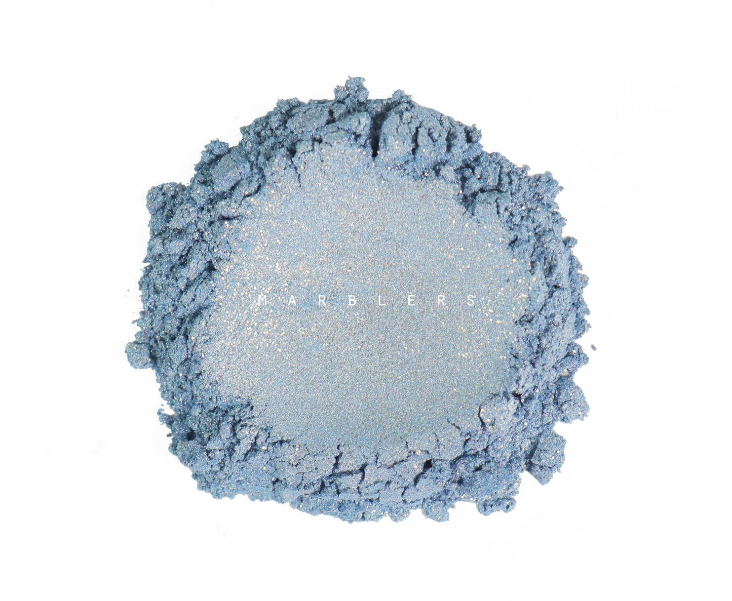 MARBLERS Glitter Mica Powder [Starry Night Blue] 0.14oz (4g) | Glitter Mica | Highly Pigmented | Non-Toxic, Vegan, Cruelty-Free | Eyeshadow, Body