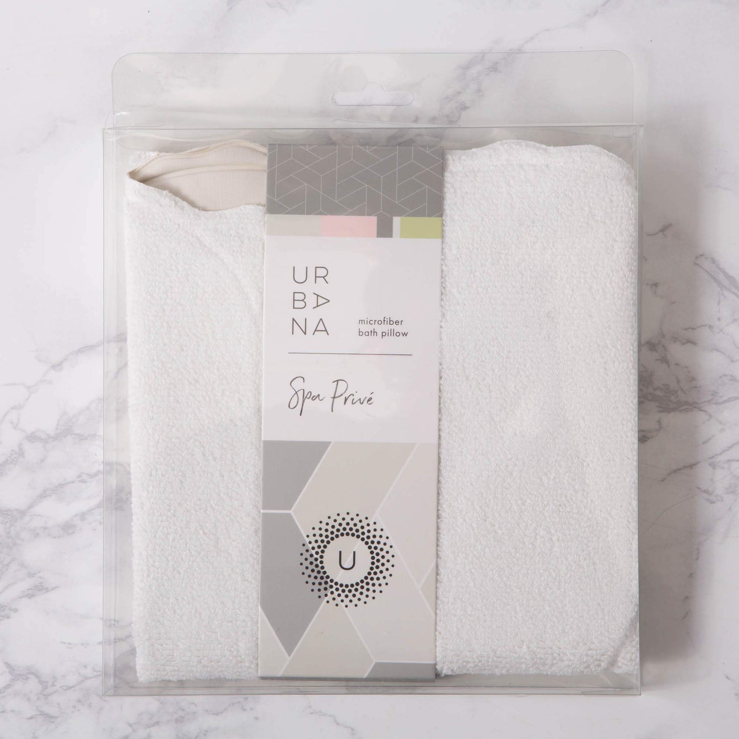 Urbana Spa Prive Home Spa Collection, Microfiber Bath Pillow Beauty and Personal Care Urbana