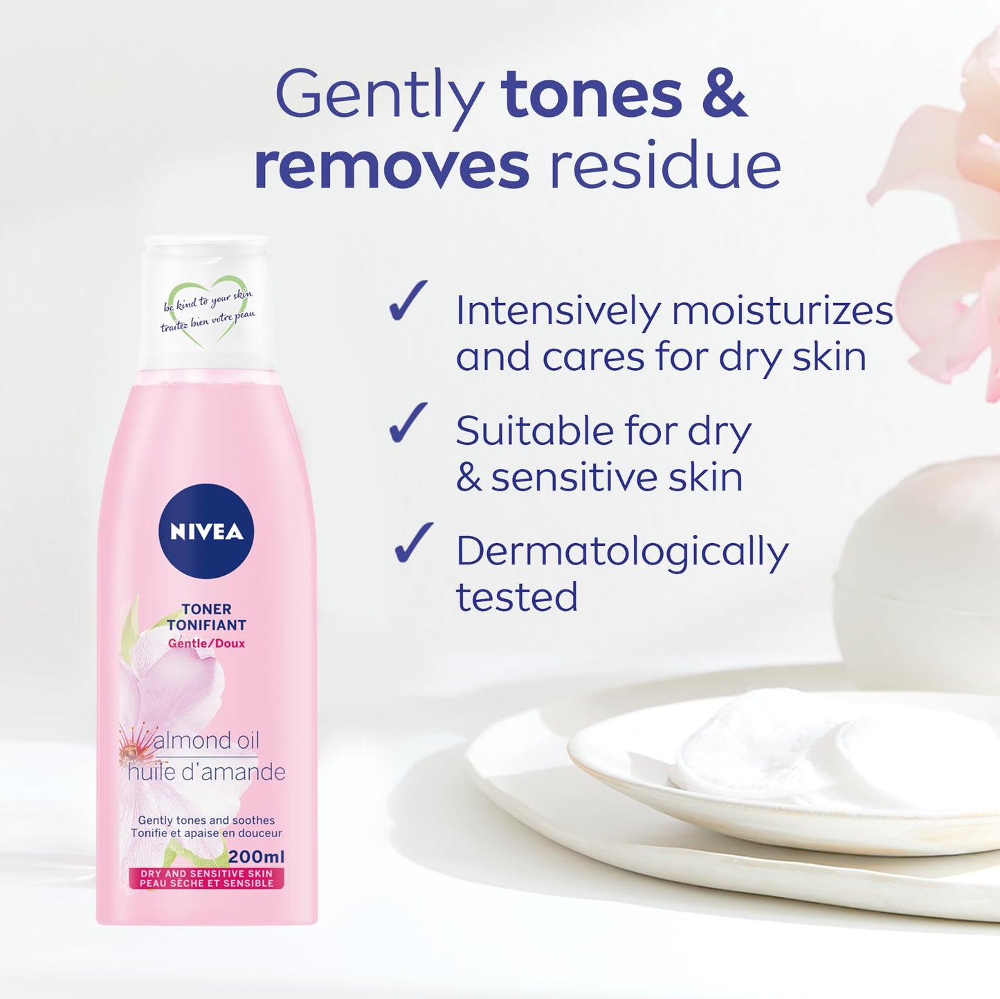 Nivea Visage Gentle Toner 6.8 Fl Oz