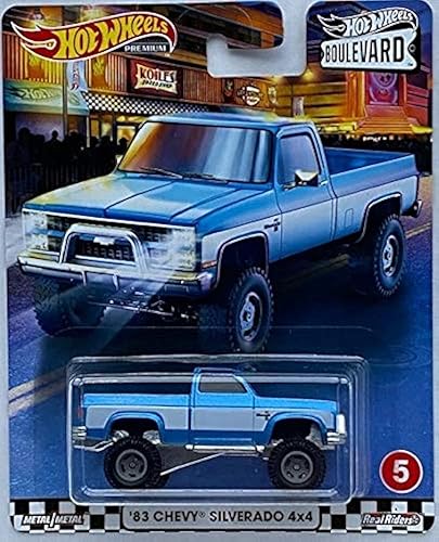 Hot Wheels 2020 1:64 Scale Chevy Silverado 4x4 Real Riders Truck