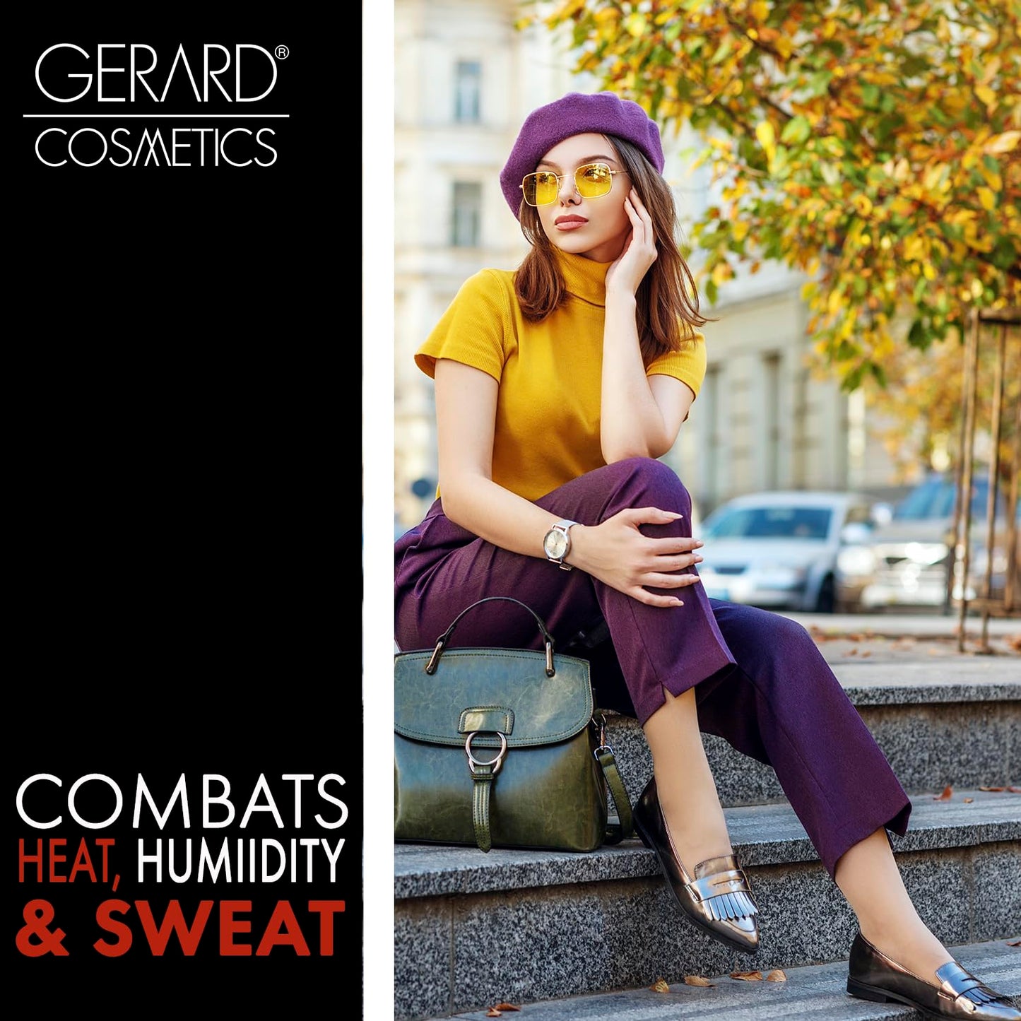 Gerard Cosmetics Makeup Setting Spray Mini (Lavender), Slay All Day Scented Makeup Finishing Spray, Oil Control, Matte Finish, Cruelty Free, Made USA