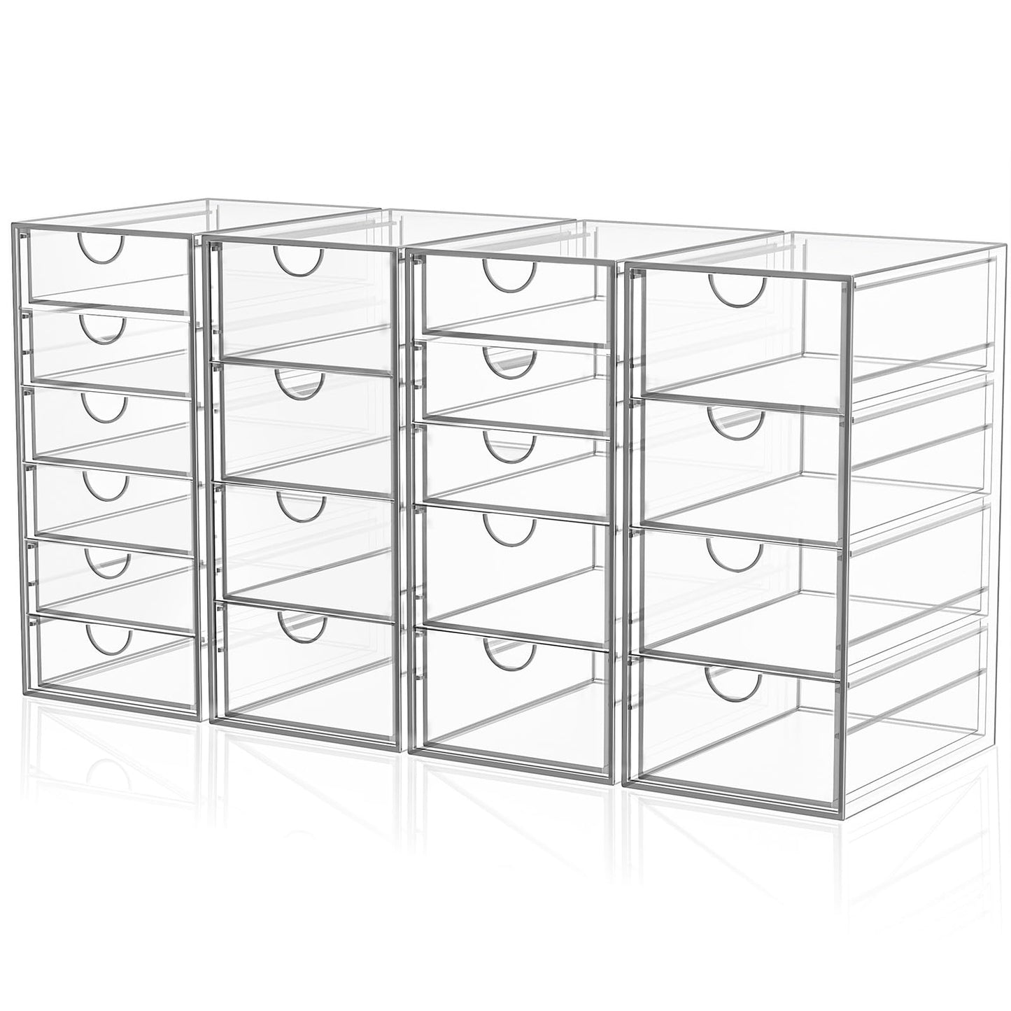 Acrylic Makeup Organizer with 19 Drawers,Storage Drawer Organizer Beauty and Personal Care YFXCVSL