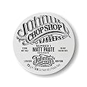 JOHNNY’S CHOP SHOP #1 Men's Hair Styling Matte Paste Pro-Quality Strong Hold, Lasting Texture, Natural Look Soybean Oil Protection & Hydration 2.6 oz