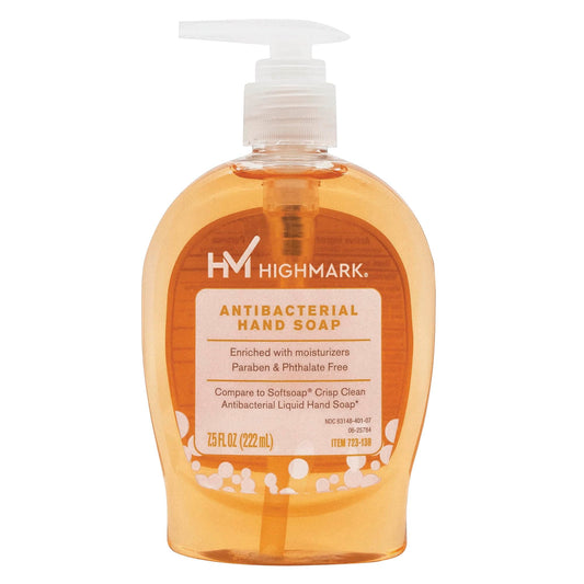 Highmark® Liquid Hand Soap, Clean Scent, 7.5 Oz, Orange Beauty & Personal Care Highmark