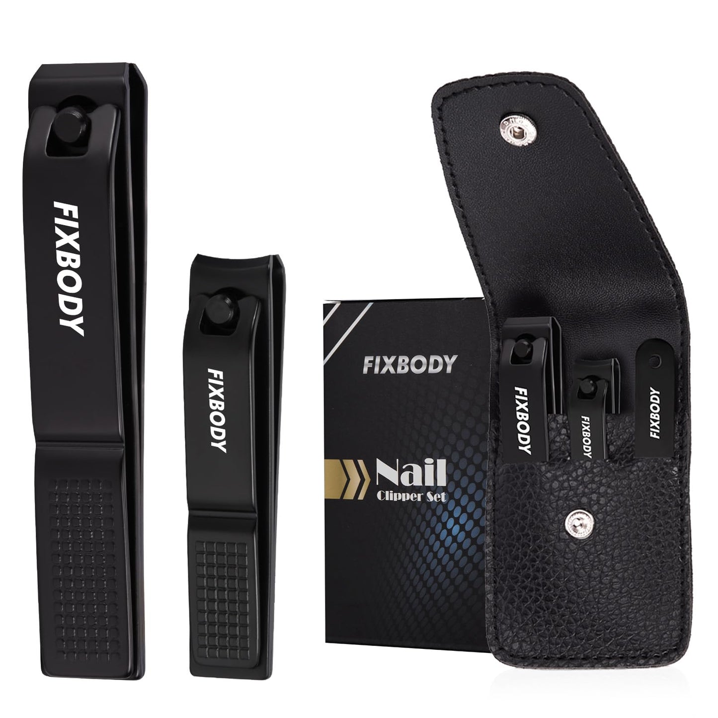 Nail Clipper Set, Christmas Stocking Stuffers for Men,Teen Boy,Husband,Dad Beauty and Personal Care FIXBODY Default Title