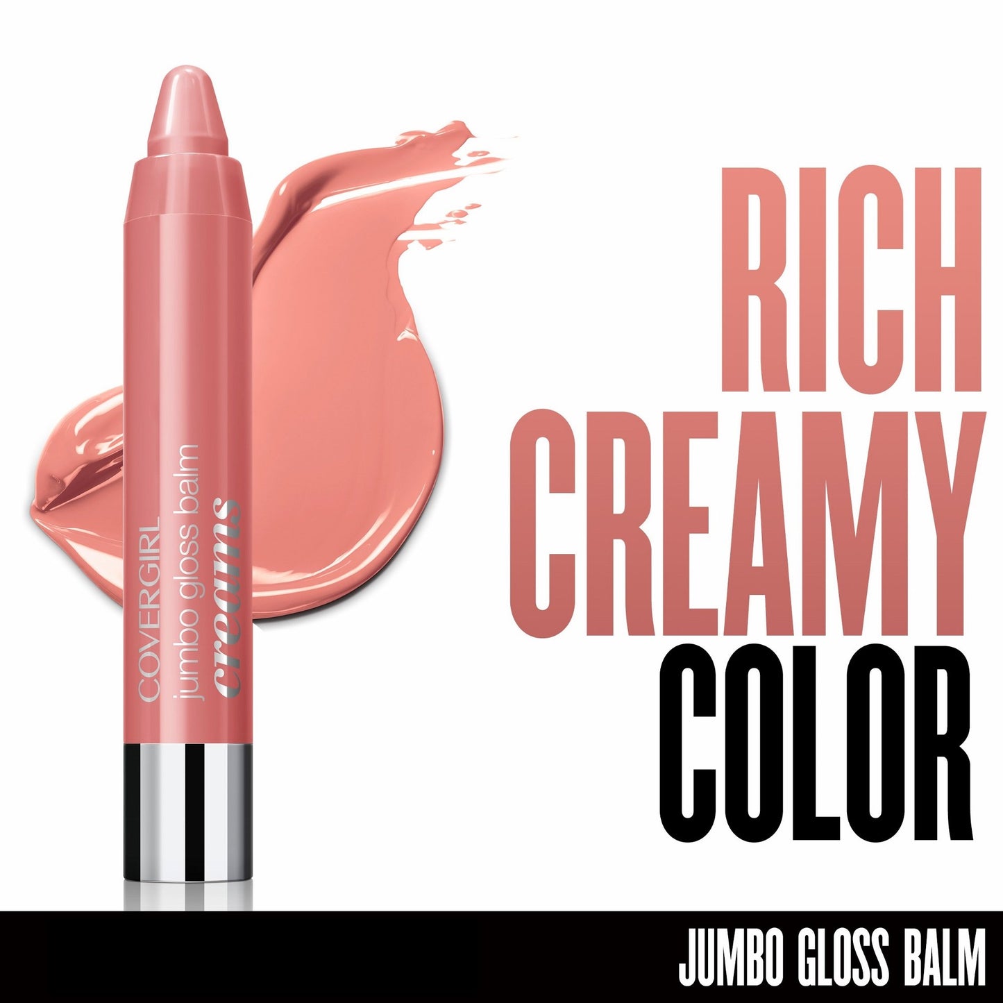 COVERGIRL Colorlicious Jumbo Gloss Balm Creams Caramel Cream 280, .11 oz