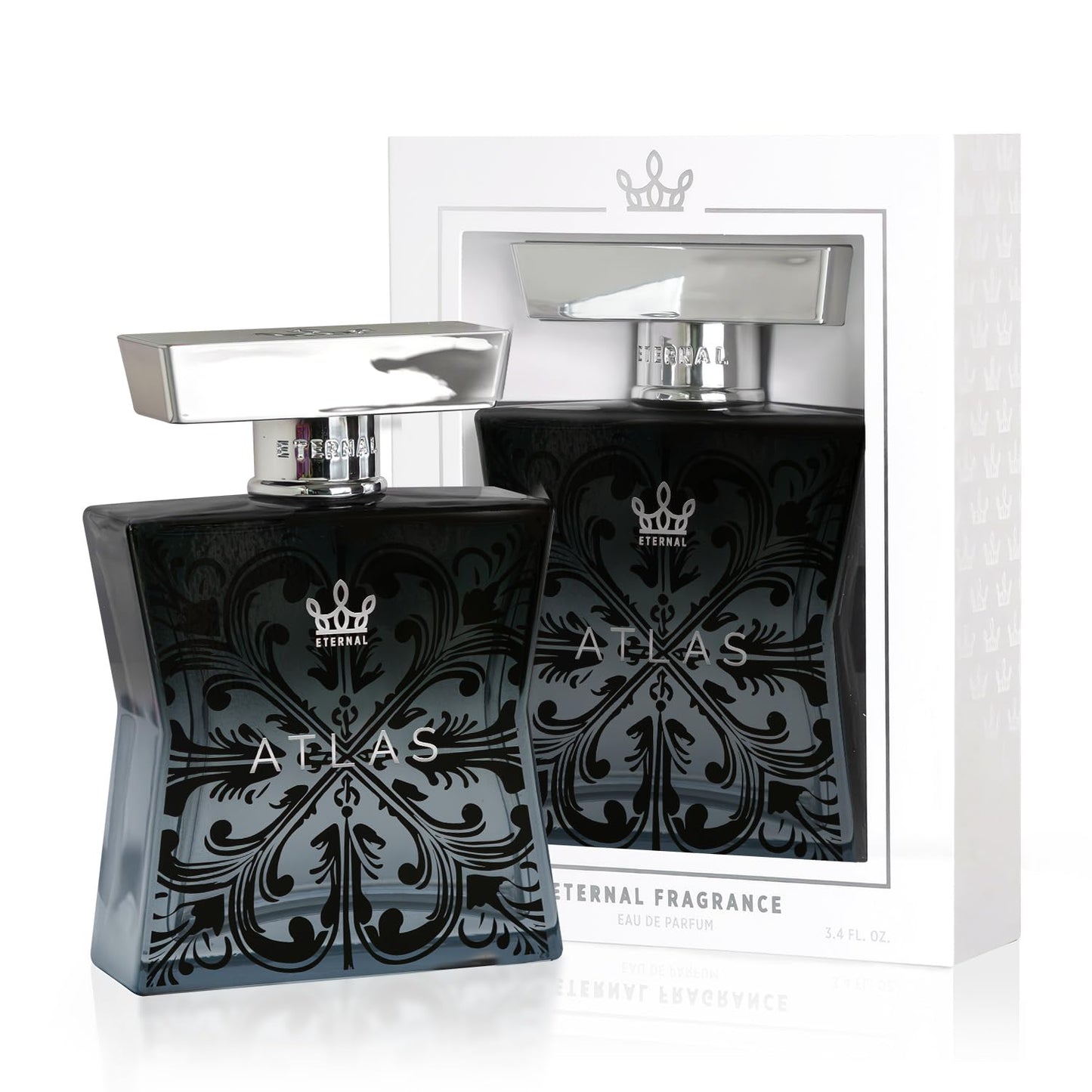 Eternal Fragrance - Eternal Atlas - Inspired by Iconic Men's Cologne - 3.4 oz (100ml) - Eau de Parfum - Long-lasting - Vegan - Clean Ingredients Beauty & Personal Care Eternal Fragrance